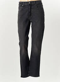 Pantalon drept închidere cu fermoar sub clapetă cu nasturi gri LEVI'S femeie
