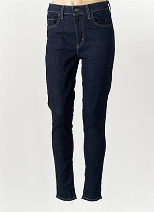 Blugi cu croială slim buzunare albastru LEVI'S femeie
