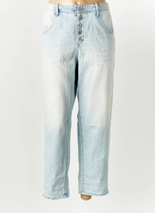 Blugi cu croială largă albastru FREEMAN T.PORTER femeie