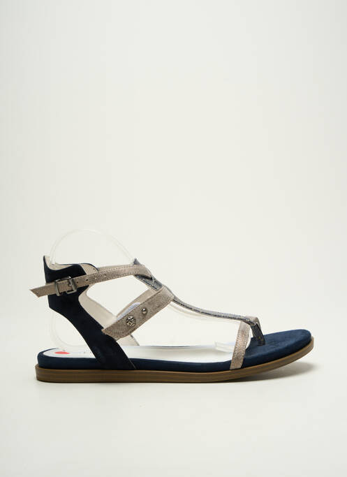 Șlapi albastru REGARD femeie