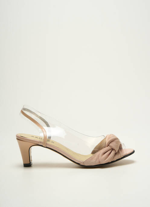 Pantofi cu toc roz AZUREE femeie