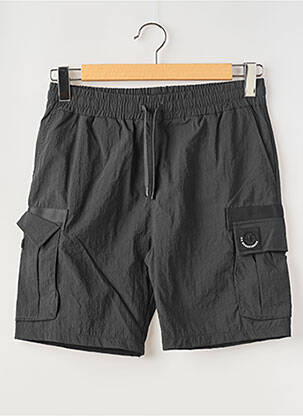 Șort de baie negru DOUBLEHOOD bărbat