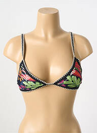 Sutien de costum de baie elasticitate sutien cu susținere înaltă și burete detașabil negru DESIGUAL femme