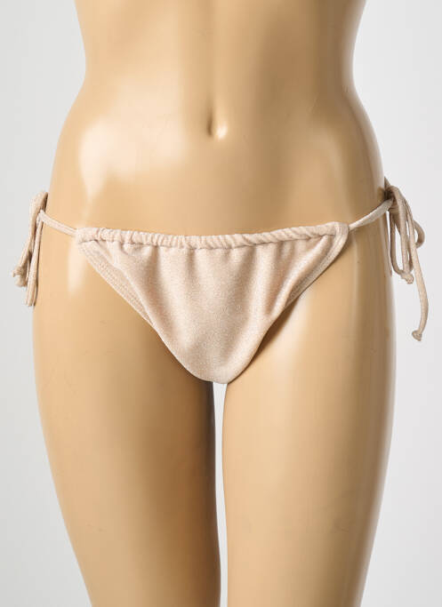 Chiloți de baie bej MOLLY BRACKEN femeie