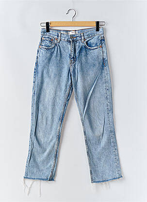 Blugi cu croială slim albastru MANGO femeie