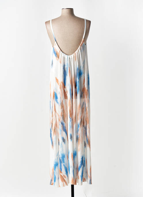 Rochie lungă alb ZARA femeie