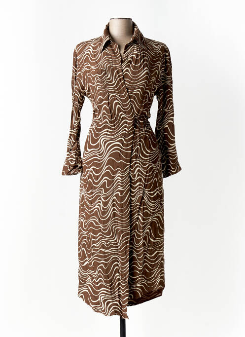 Rochie midi maro & OTHER STORIES femeie