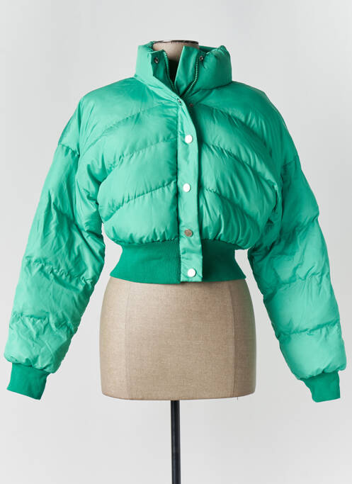 Geacă matlasată verde LIQUORISH femeie