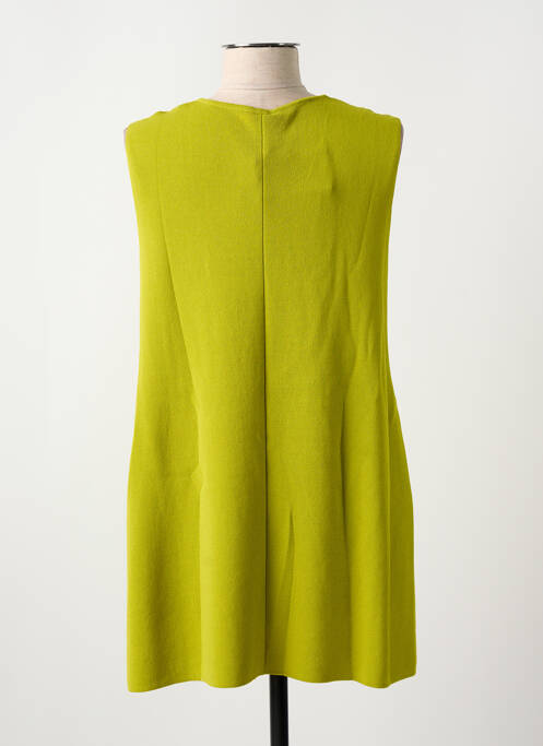 Tunică fără mâneci verde SCORZZO femeie