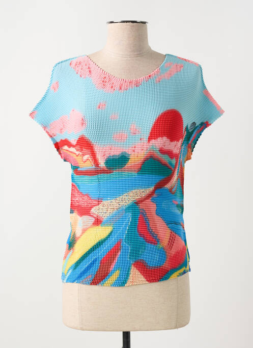 Top albastru LEO & UGO femeie