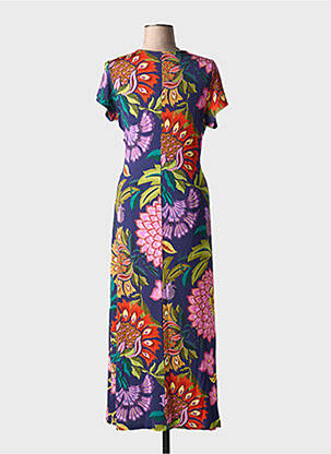 Rochie lungă mâneci scurte mâneci scurte violet ALDO MARTIN'S femeie