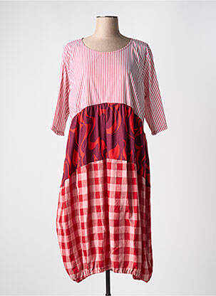 Rochie midi roșu ALEMBIKA femeie