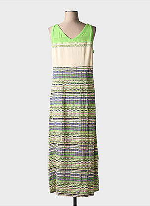 Rochie lungă fără mâneci fără mâneci verde ALDO MARTIN'S femeie