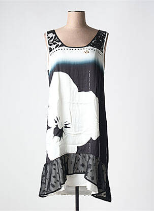 Rochie midi negru ELISA CAVALETTI femeie