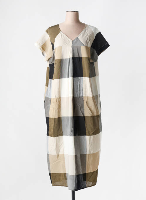 Rochie lungă maro KEDZIOREK femeie