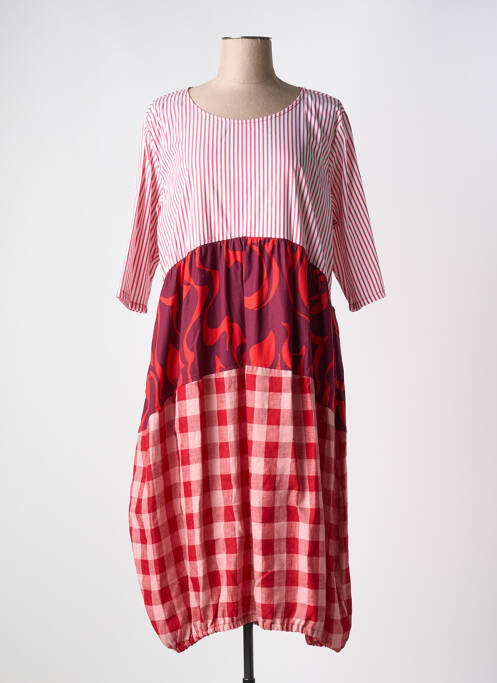 Rochie midi roșu ALEMBIKA femeie