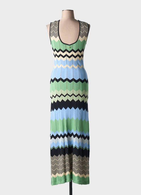 Rochie lungă verde LOLA CASADEMUNT femeie