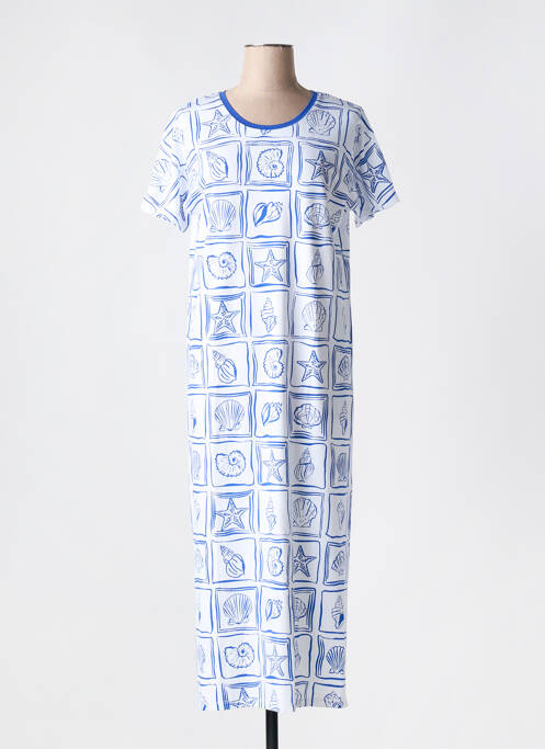 Rochie lungă alb LEO & UGO femeie