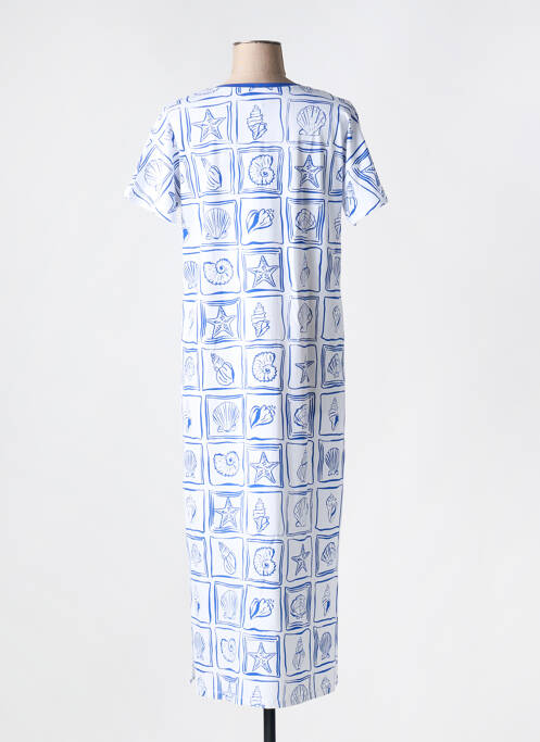 Rochie lungă alb LEO & UGO femeie