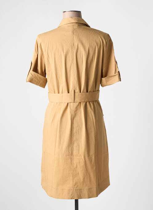 Rochie scurtă bej EVA KAYAN femeie