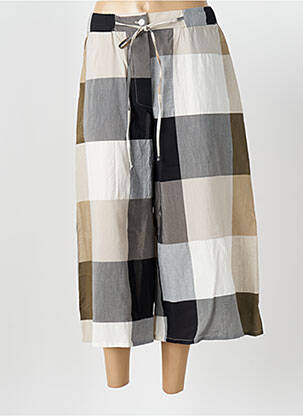 Pantalon trei sferturi maro KEDZIOREK femeie