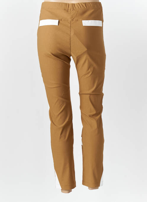 Pantalon slim maro ELISA CAVALETTI femeie