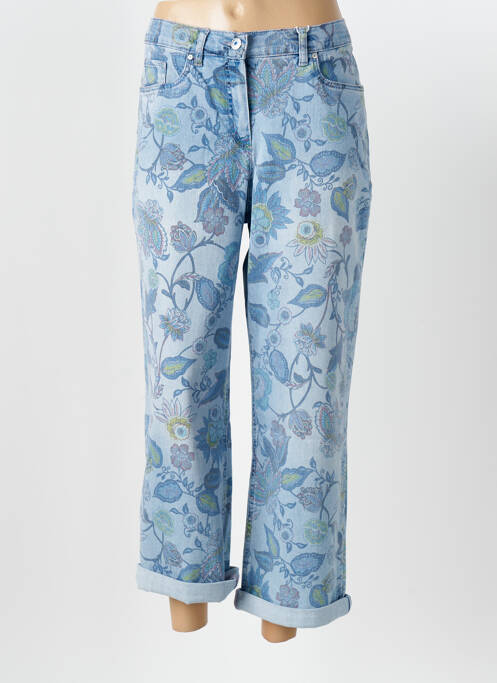 Blugi cu croială dreaptă albastru RECOVER C.C. femeie