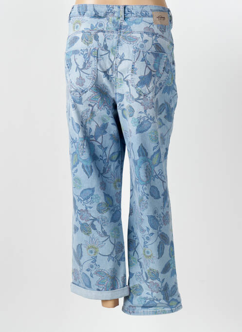 Blugi cu croială dreaptă albastru RECOVER C.C. femeie