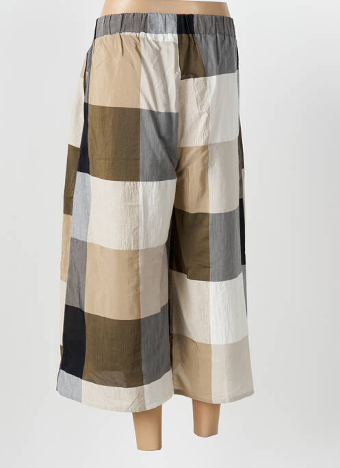 Pantalon trei sferturi maro KEDZIOREK femeie