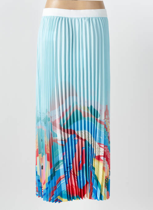 Fustă lungă albastru LEO & UGO femeie