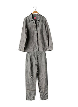 Set pantaloni mâneci lungi verde BENSIMON femeie