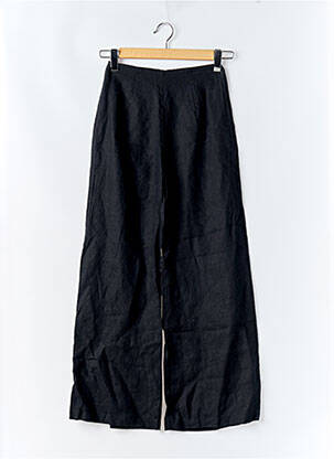 Pantalon larg negru FAITHFULL THE BRAND femeie