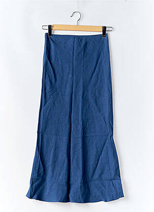 Fustă lungă albastru AGNES B femeie