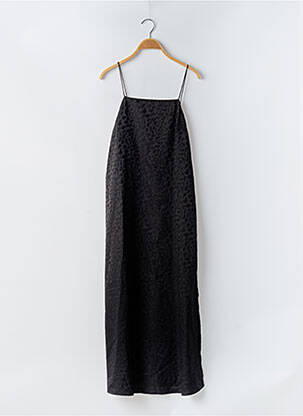 Rochie lungă croială fluidă bretele subțiri negru LA REDOUTE femeie