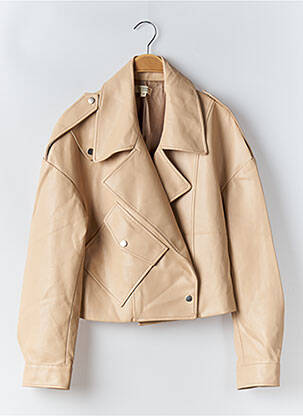 Geci din piele ecologică bej PARISIENNE ET ALORS femeie