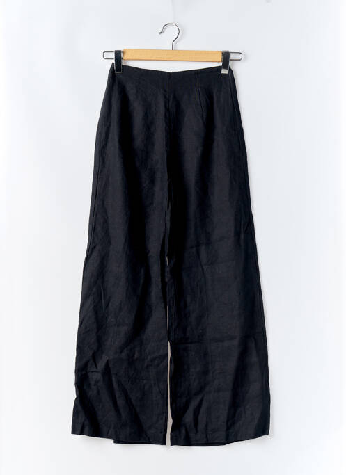 Pantalon larg negru FAITHFULL THE BRAND femeie