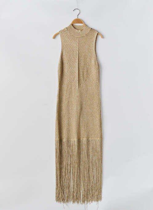 Rochie pulover auriu H&M femeie