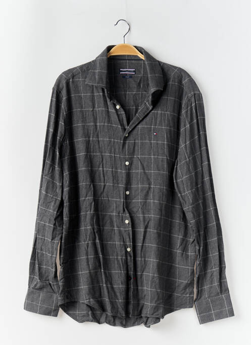 Cămașă cu mâneci lungi gri TOMMY HILFIGER bărbat