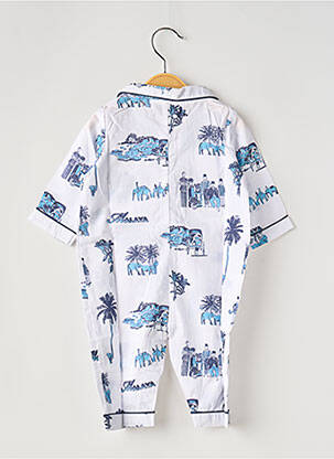 Pijama imprimeu fantezie albastru HOUSE OF PENJELAJAH copil