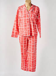 Pijama croială dreaptă portocaliu HOUSE OF PENJELAJAH femeie