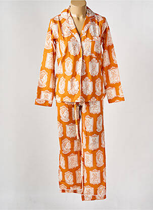 Pijama galben HOUSE OF PENJELAJAH femeie