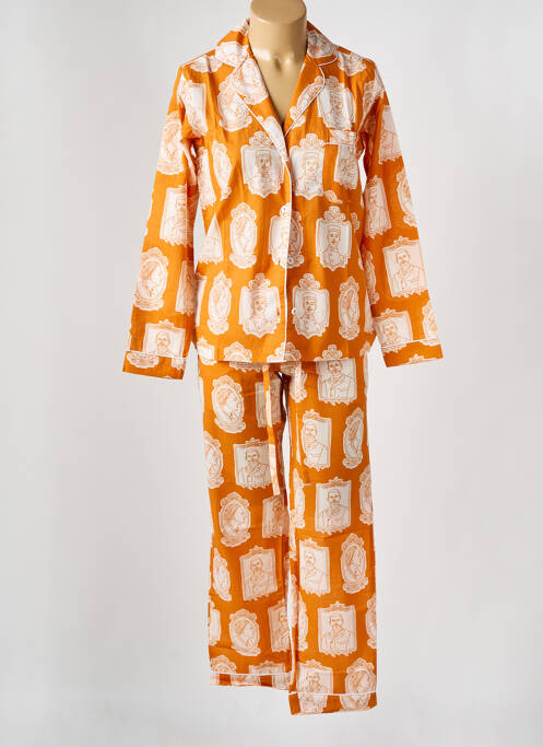 Pijama galben HOUSE OF PENJELAJAH femeie