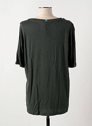 Tricou croială dreaptă mâneci scurte verde CECIL femeie