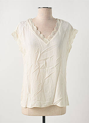 Top bej JULIE GUERLANDE femeie