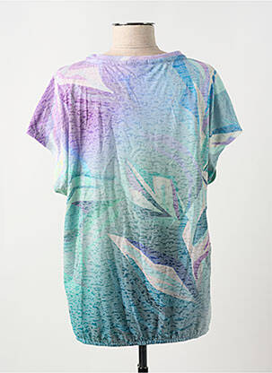 Tricou imprimeu fantezie mâneci scurte violet CECIL femeie