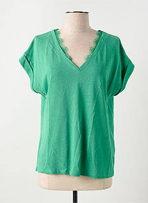 Tricou verde JULIE GUERLANDE femeie