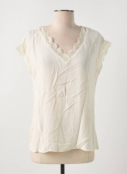 Top bej JULIE GUERLANDE femeie