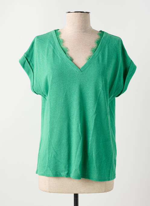 Tricou verde JULIE GUERLANDE femeie