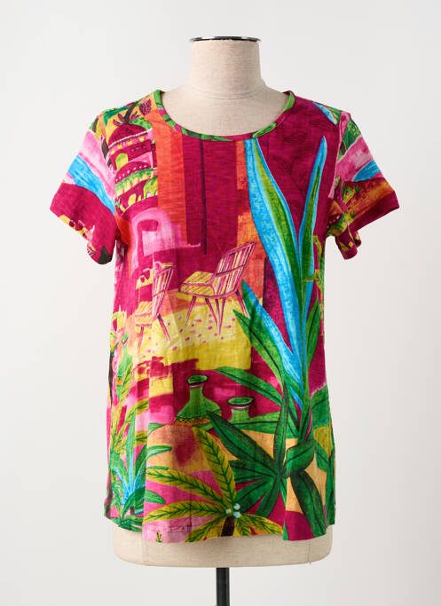 Tricou verde ORIENTIQUE NATURALLY femeie