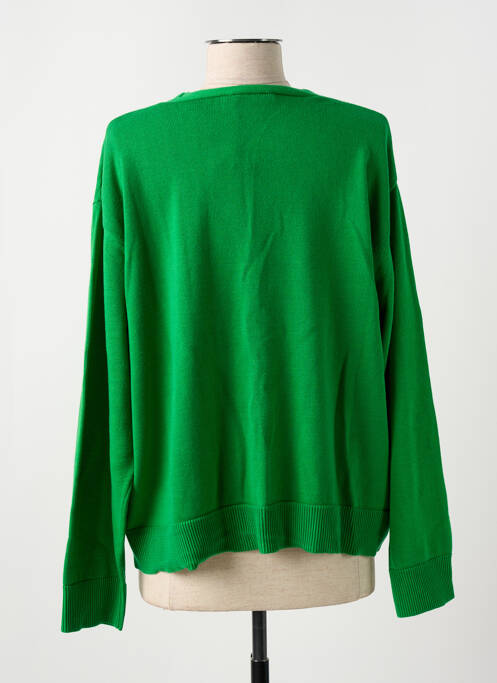 Vestă cu mâneci lungi verde SIGNE NATURE femeie